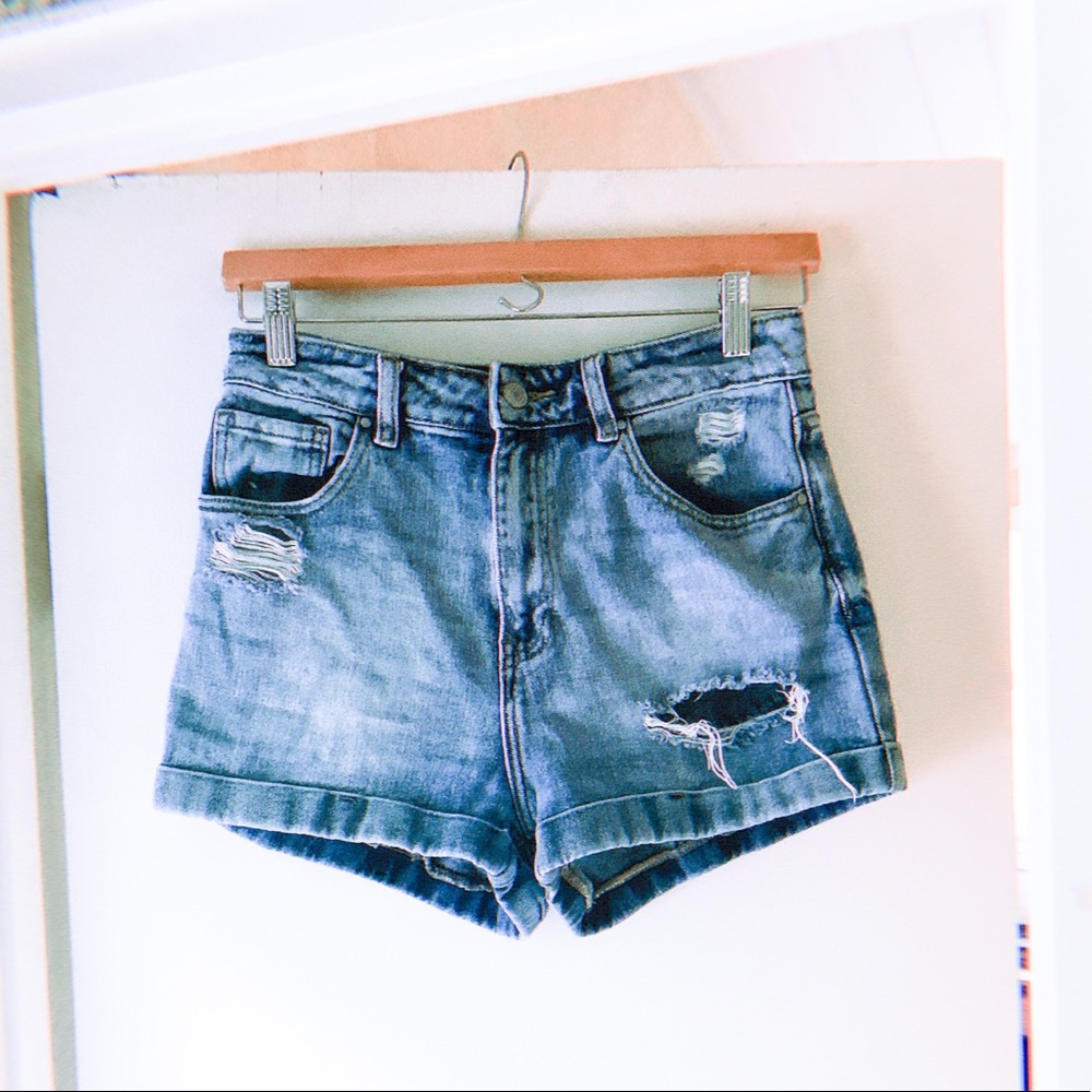 ⚡️PACSUN MOM SHORT MEDIUM WASH DENIM⚡️